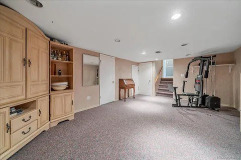 a view of a storage & utility room