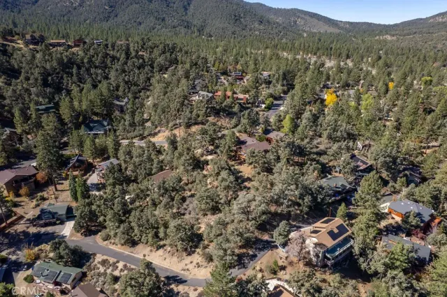 a view of a mountain in the distance