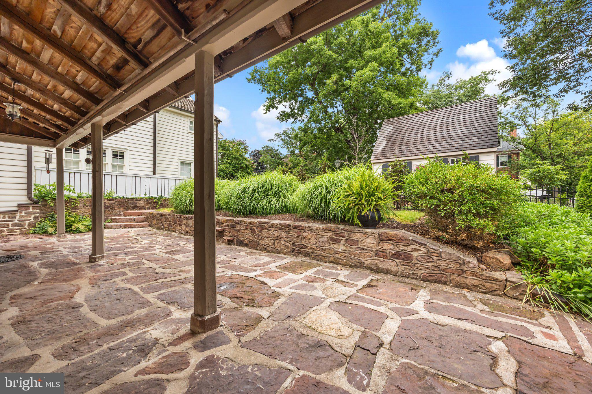 111 South State Street Newtown, PA 18940 - Photo 30 of 37 a view of a house with backyard and garden
