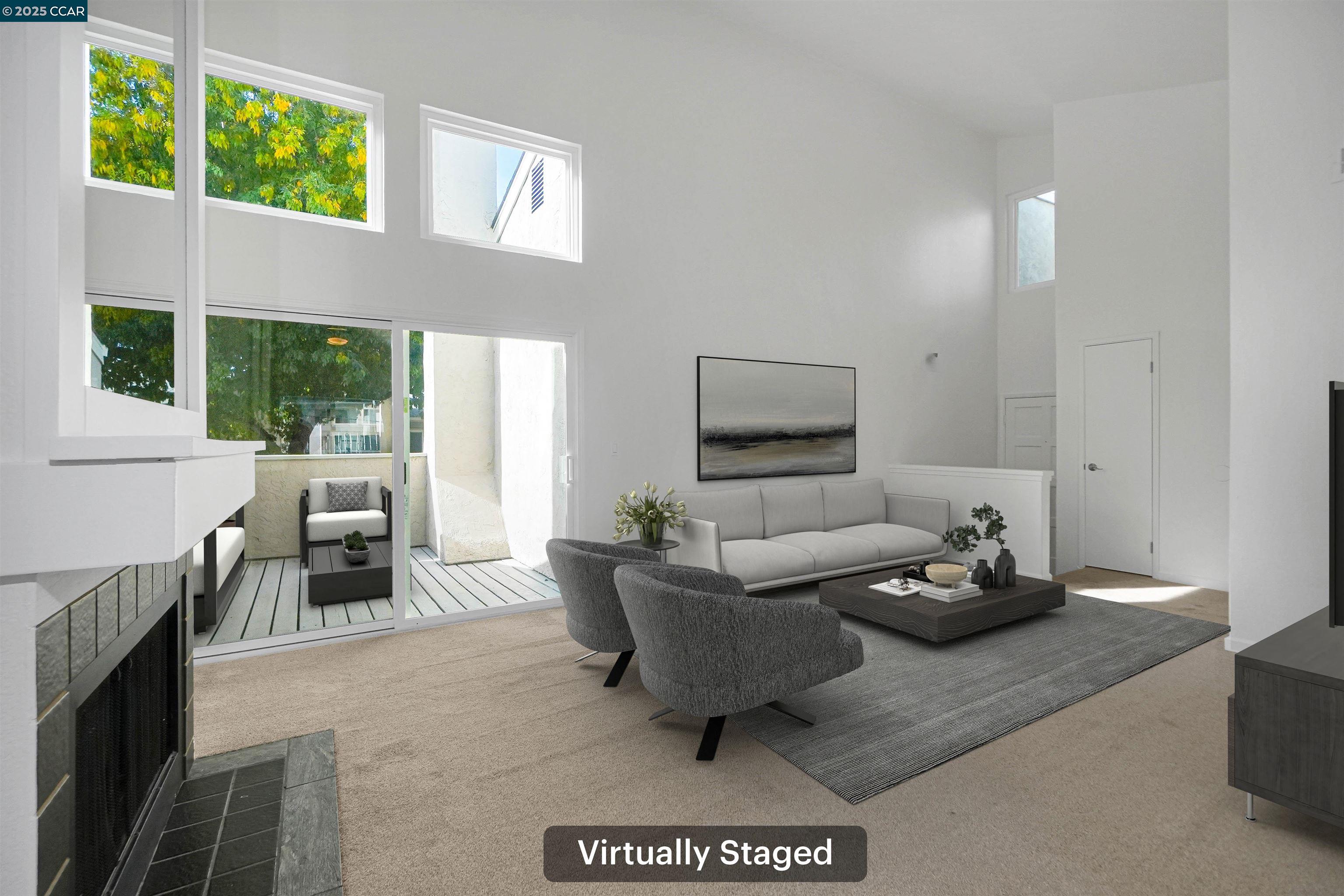 3712 Willow Pass Road, Unit 31 Concord, CA 94519 - Photo 2 of 17 a living room with furniture and a flat screen tv