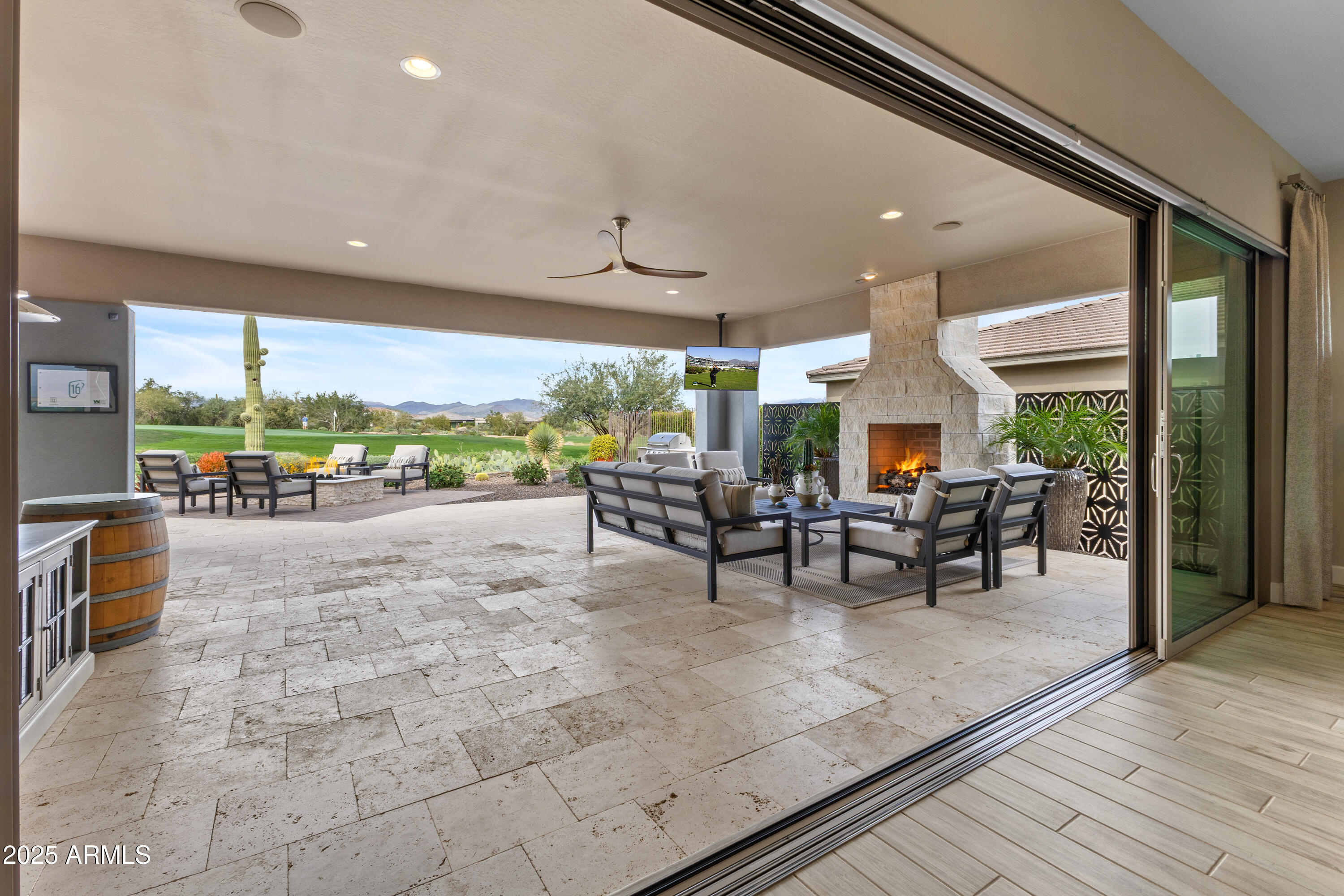 17834 East Wolf Tree Lane Rio Verde, AZ 85263 - Photo 46 of 96 Wofl Tree Patio Fireplace-1