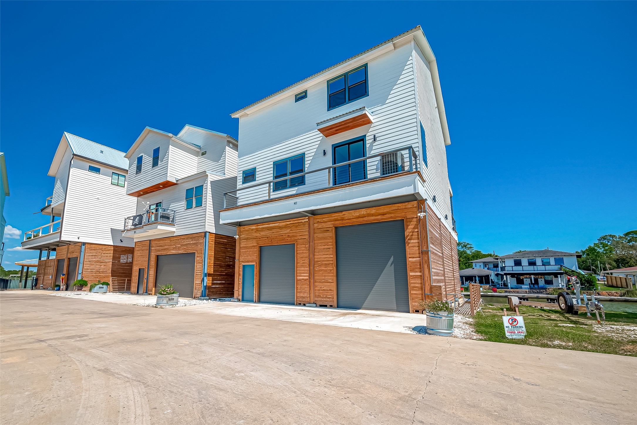 43 Commander Runco Lane Seabrook, TX 77586 - Photo 17 of 21 a front view of a building with street