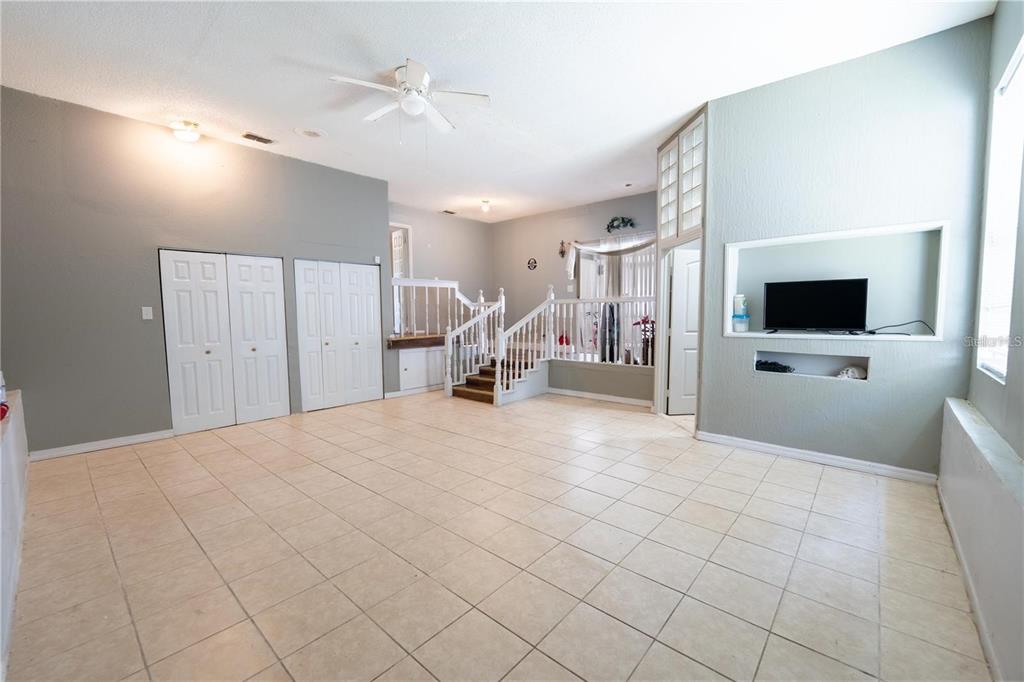 535 West Division Street Deland, FL 32720 - Photo 9 of 25 a view of a livingroom with a flat screen tv