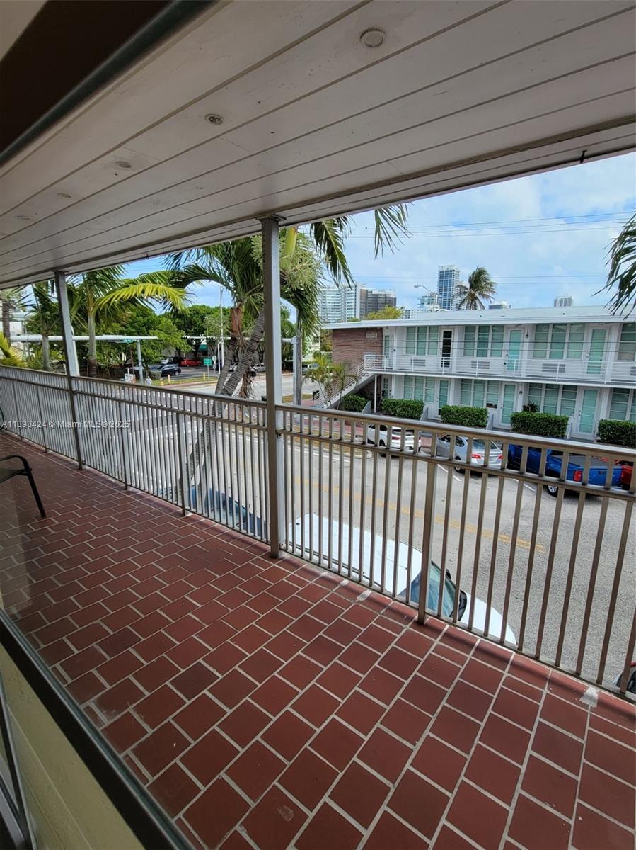 7400 Harding Avenue, Unit 15 Miami Beach, FL 33141 - Photo 17 of 24 a view of a roof deck