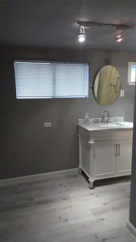 a room with a wooden floor