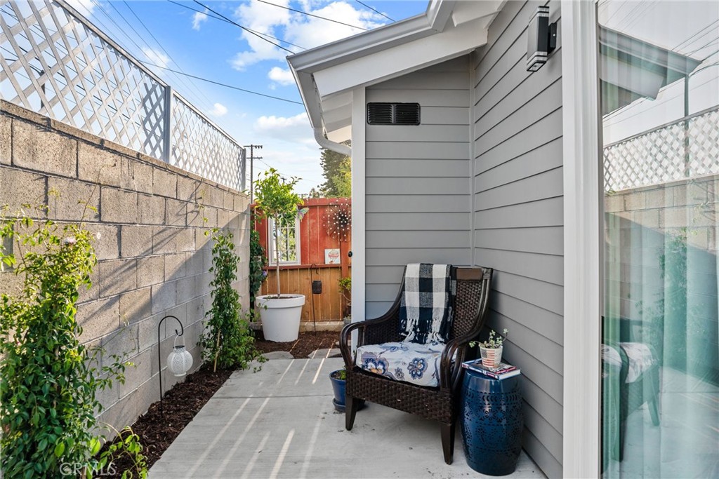 426 Jacaranda Place, Unit A Fullerton, CA 92832 - Photo 17 of 41 a backyard of a house with outdoor seating