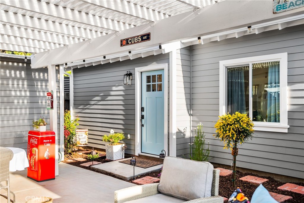 426 Jacaranda Place, Unit A Fullerton, CA 92832 - Photo 21 of 41 a front view of a house with outdoor seating