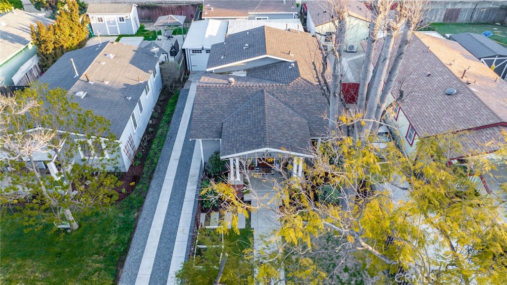 426 Jacaranda Place, Unit A Fullerton, CA 92832 - Photo 32 of 41 an aerial view of a house with swimming pool