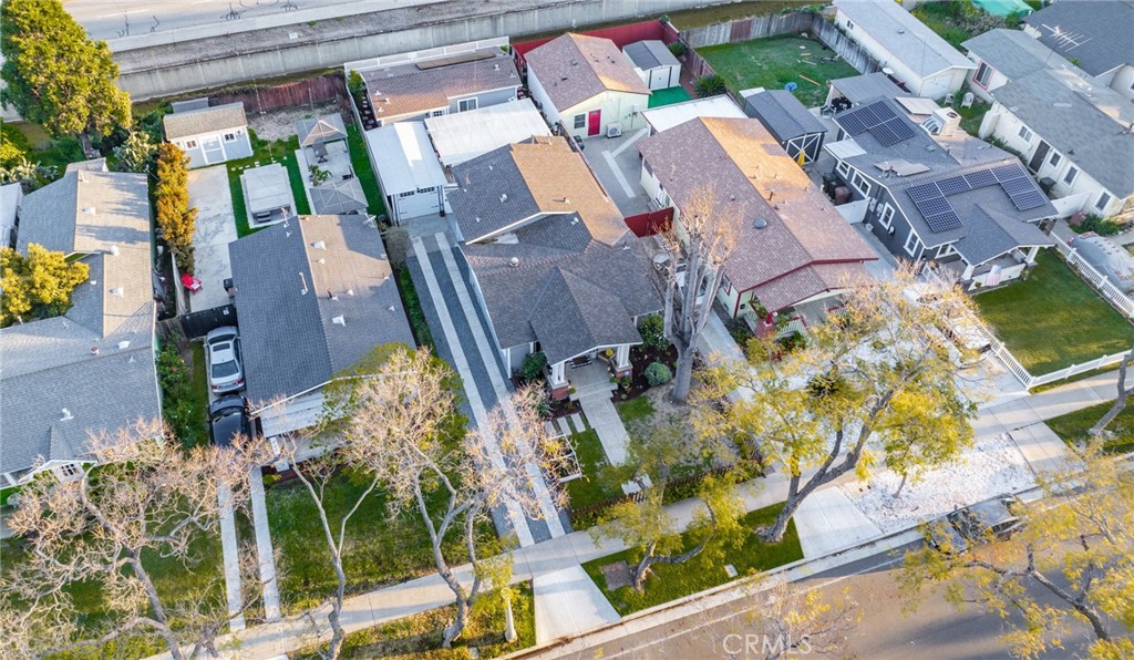 426 Jacaranda Place, Unit A Fullerton, CA 92832 - Photo 38 of 41 an aerial view of residential houses with outdoor space