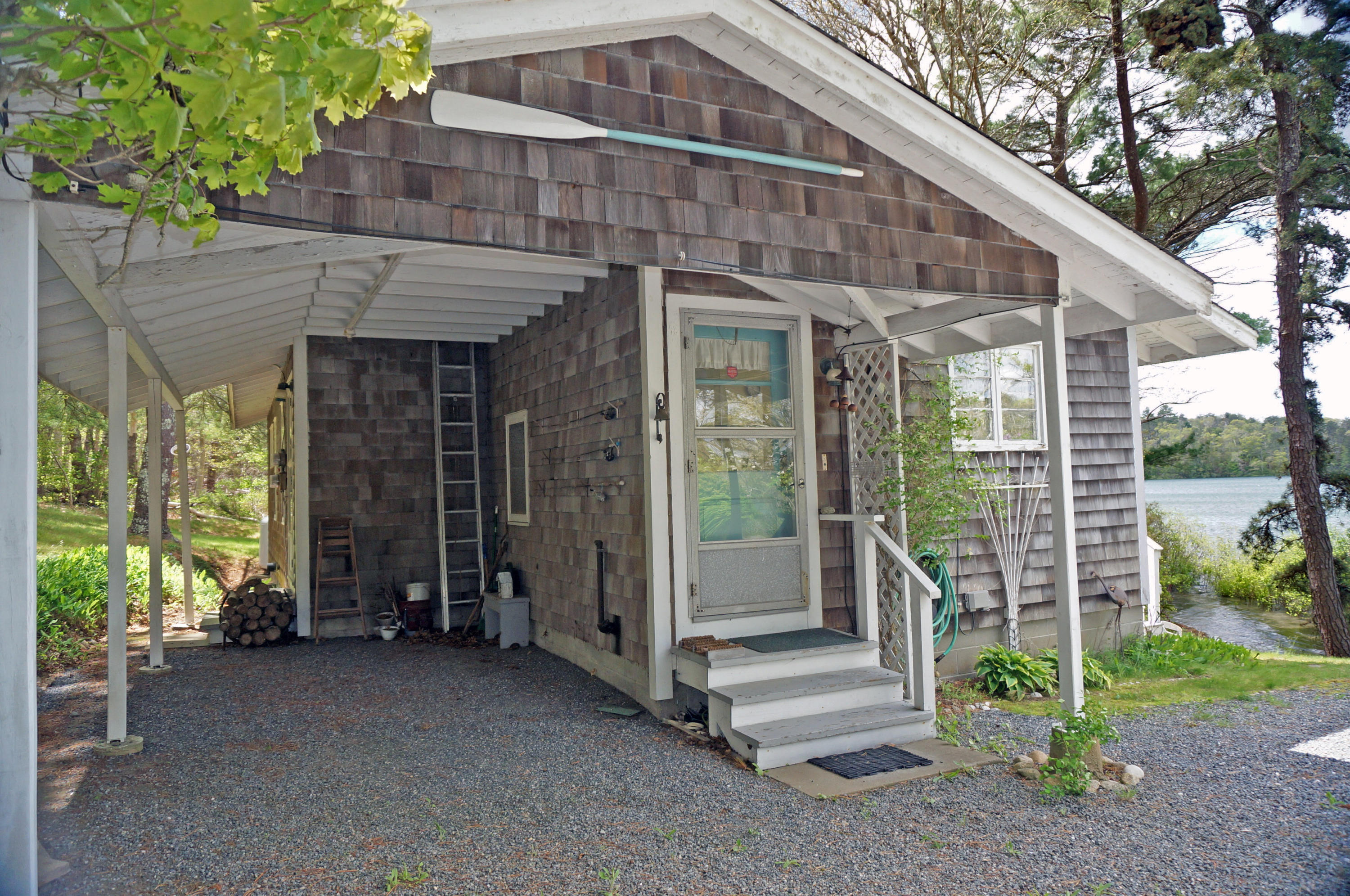 92 Stowe Road Sandwich, MA 02563 - Photo 1 of 33 side entrance and car port