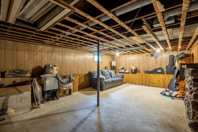 a view of storage and utility room