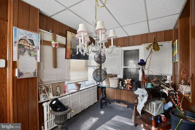 a room with musical instruments