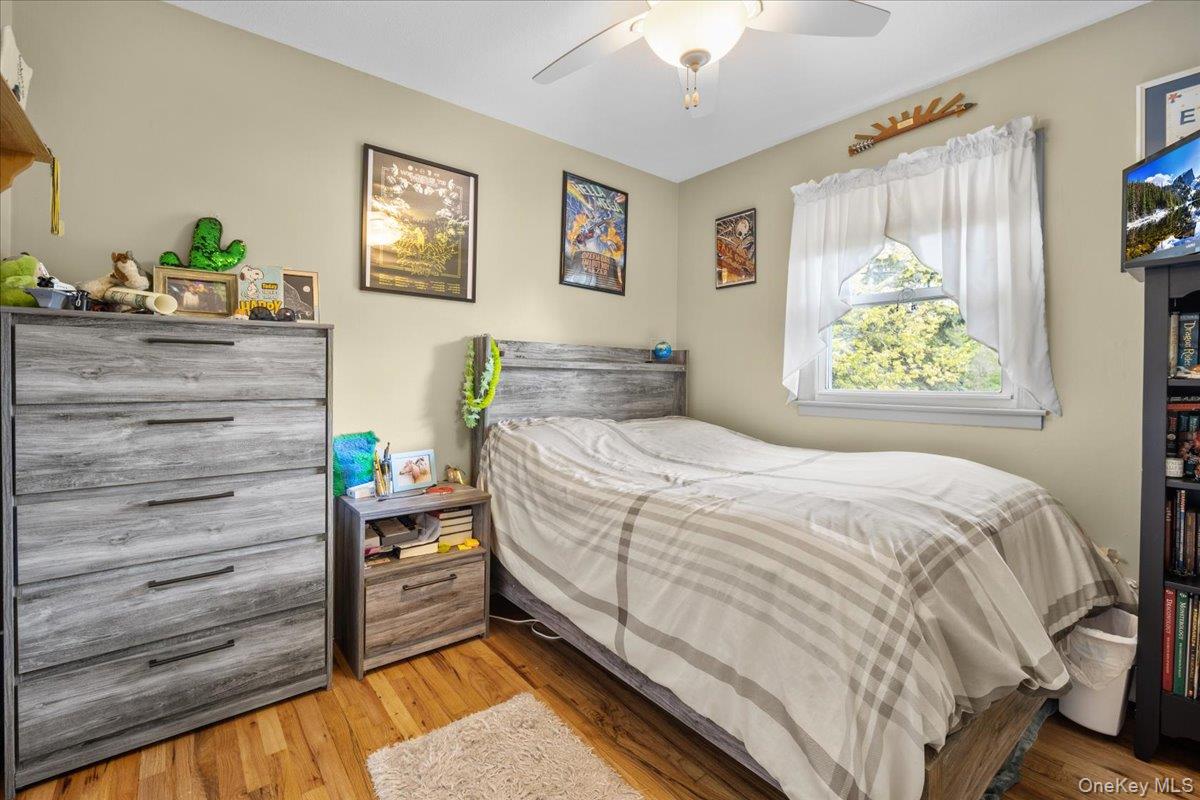 10 Richard Road Mahopac, NY 10541 - Photo 14 of 33 Bedroom with light wood-type flooring and ceiling fan