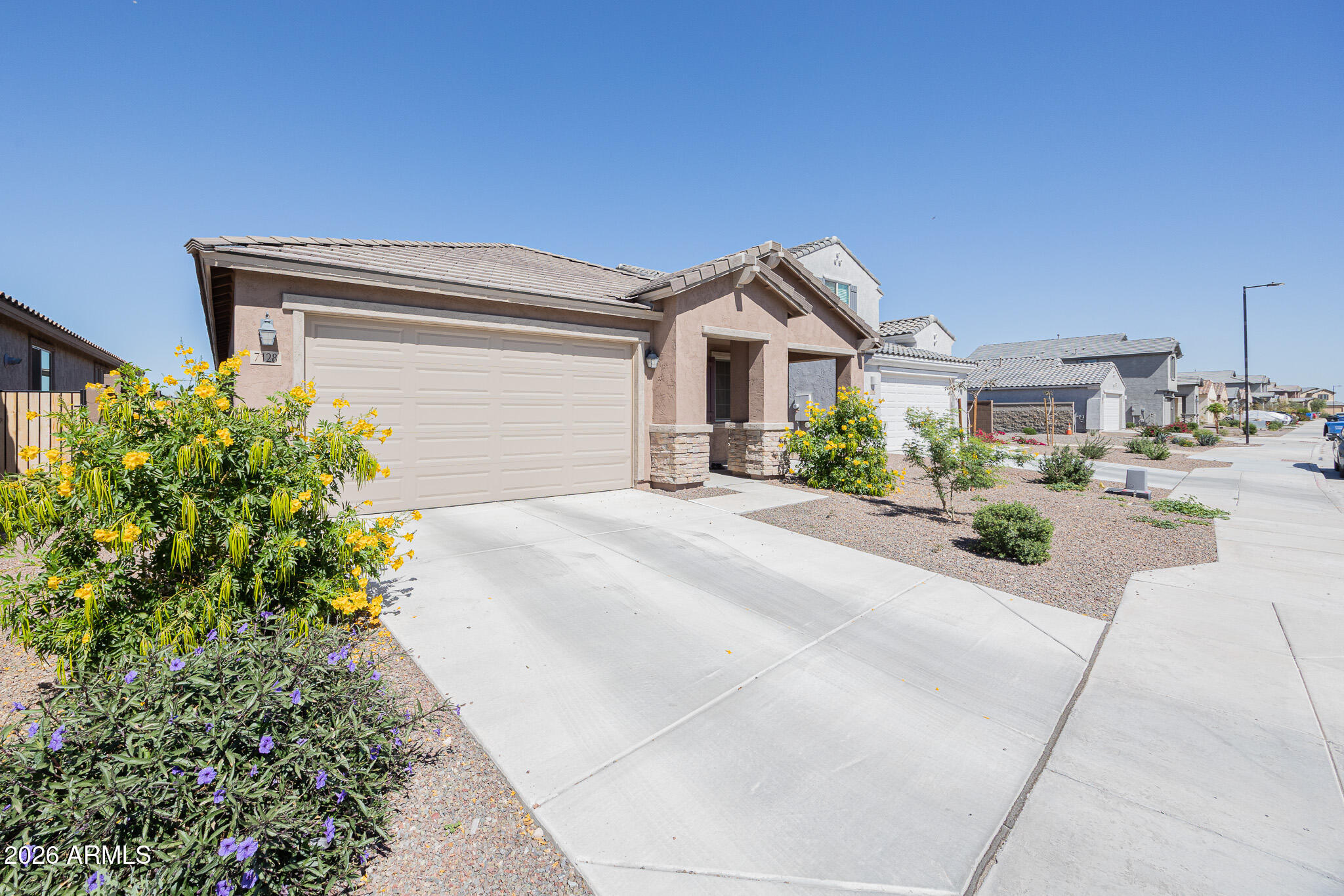 a view of house and outdoor space