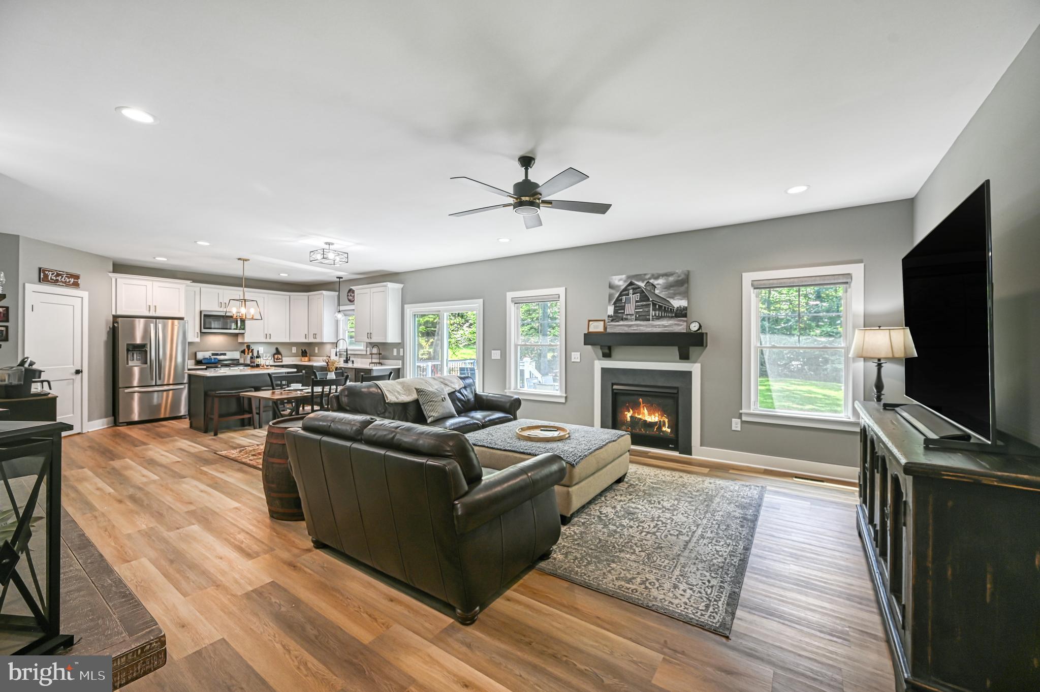 10052 Fairview Road Partlow, VA 22534 - Photo 6 of 32 Open concept living room