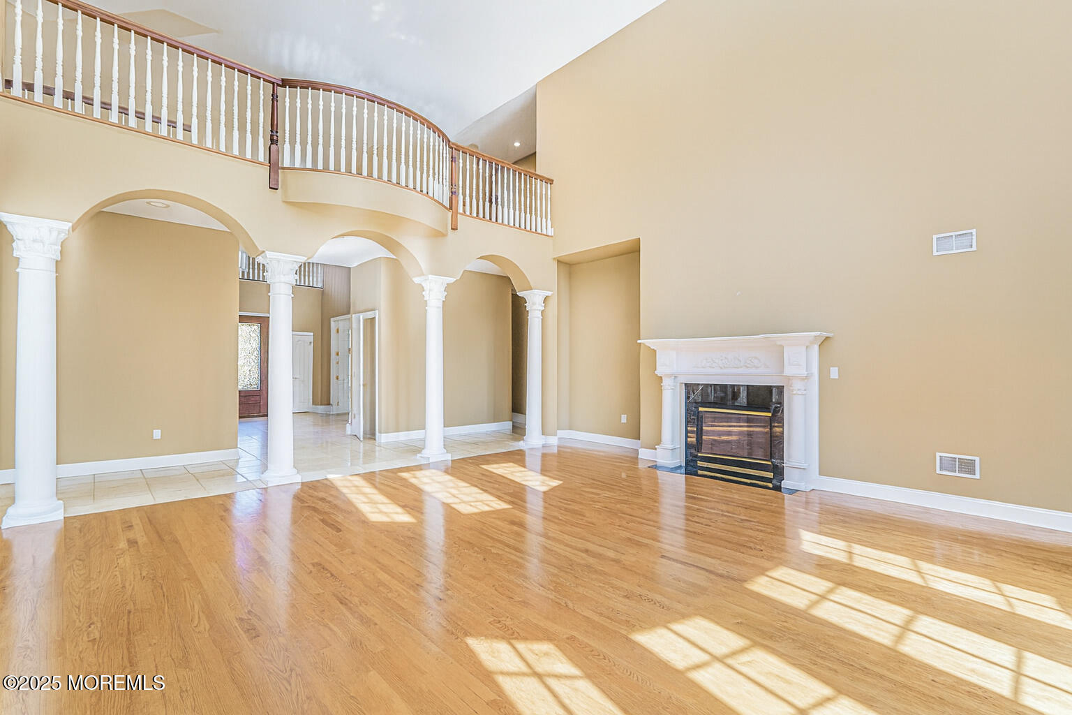 97 Stone Hill Road Colts Neck, NJ 07722 - Photo 13 of 51 a view of an entryway with a floor to ceiling window