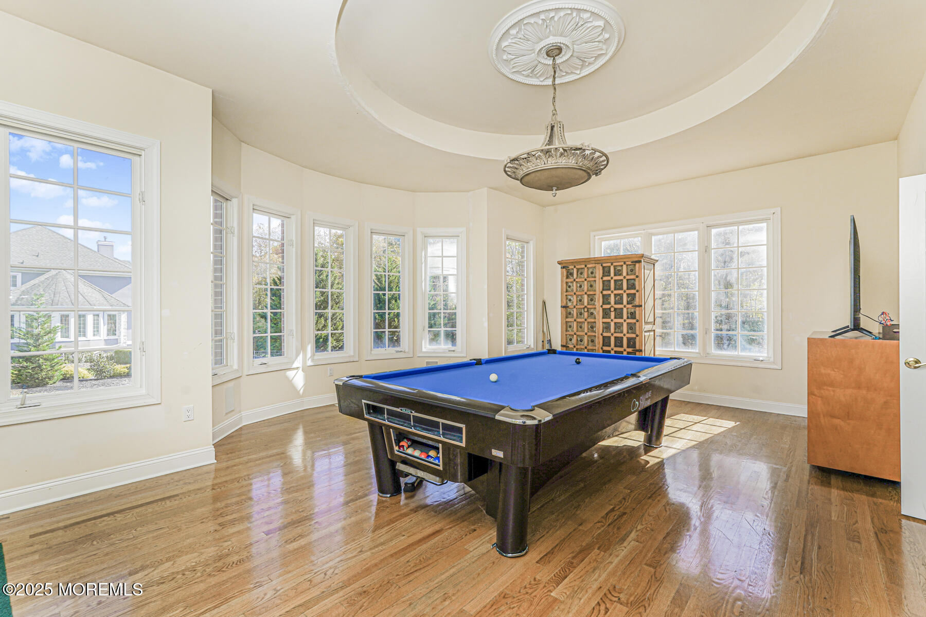 97 Stone Hill Road Colts Neck, NJ 07722 - Photo 15 of 51 a room with pool table and windows