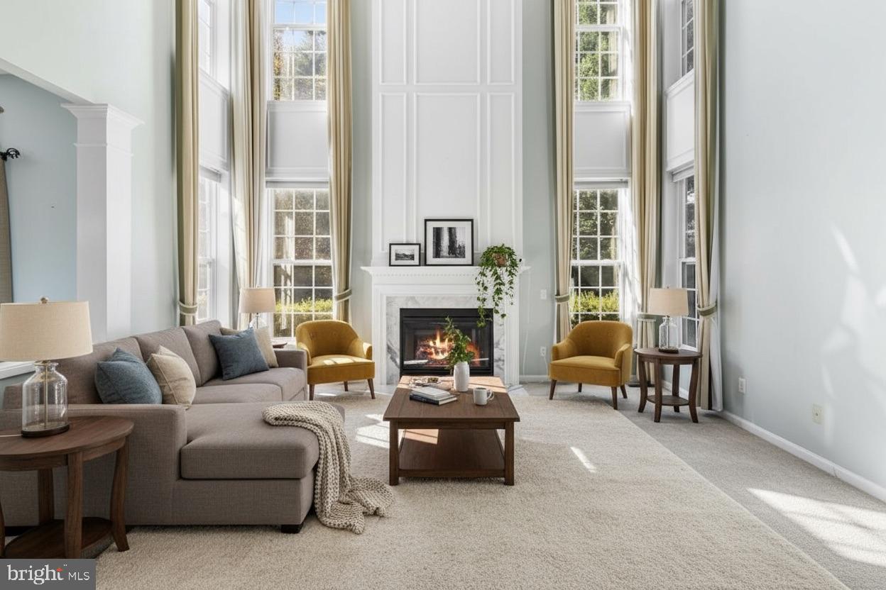 8 Peacock Place Newark, DE 19711 - Photo 14 of 70 a living room with furniture and a fireplace