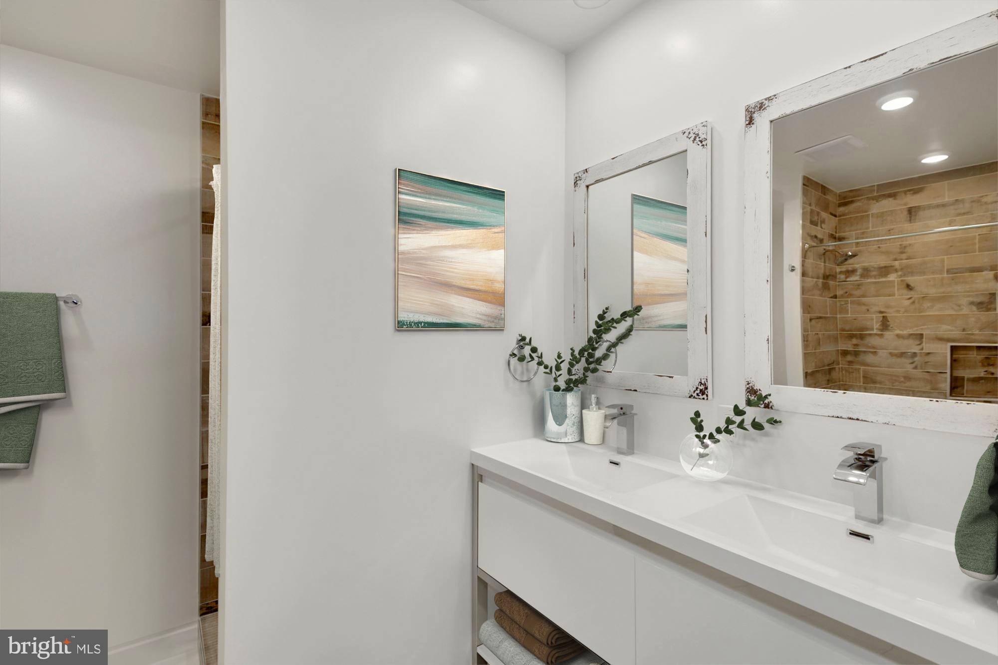 2009 E Street Northeast, Unit 4 Washington, DC 20002 - Photo 35 of 76 Double sink vanity (VS)