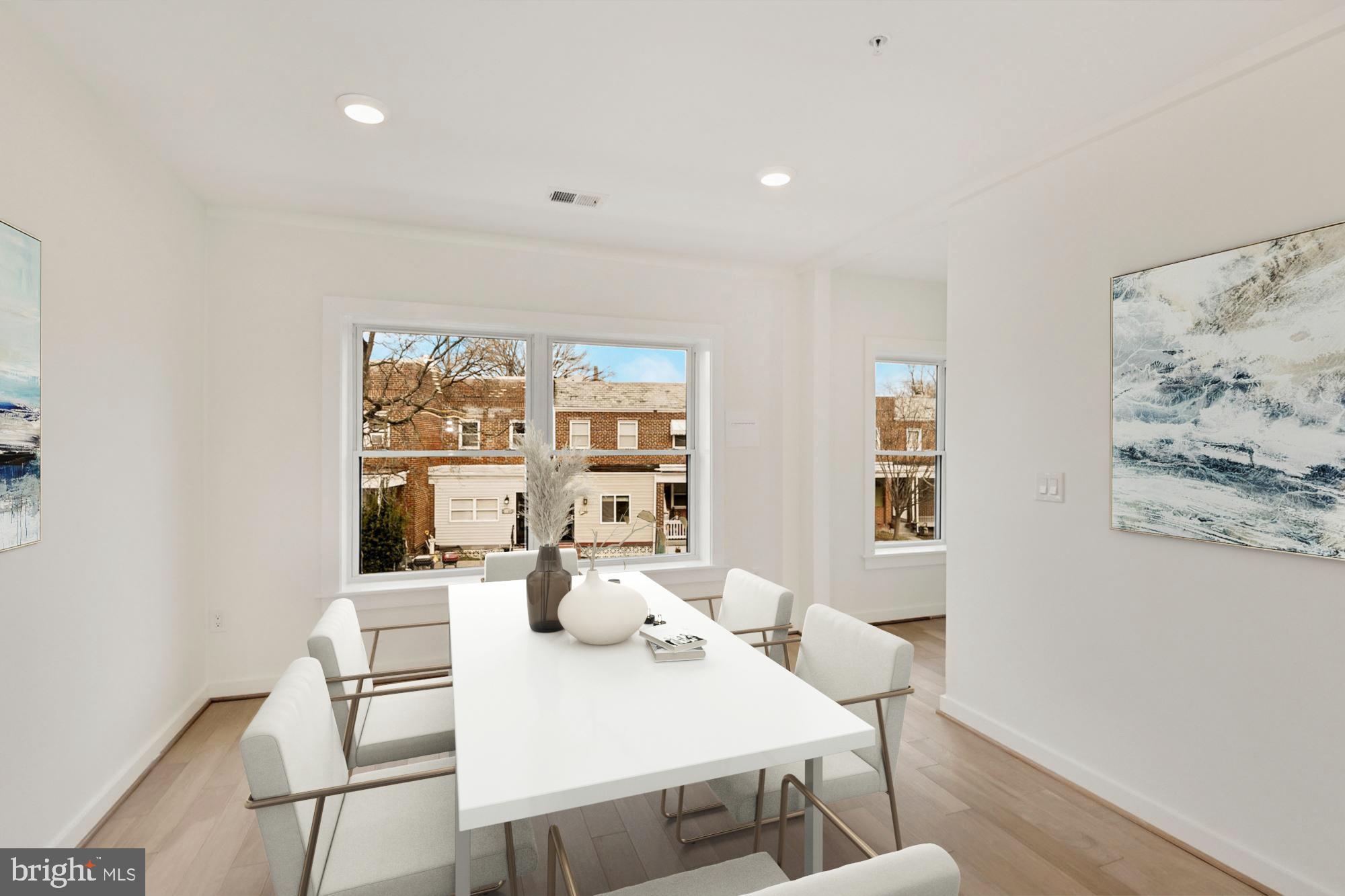 2009 E Street Northeast, Unit 4 Washington, DC 20002 - Photo 5 of 76 Dining Room (VS)