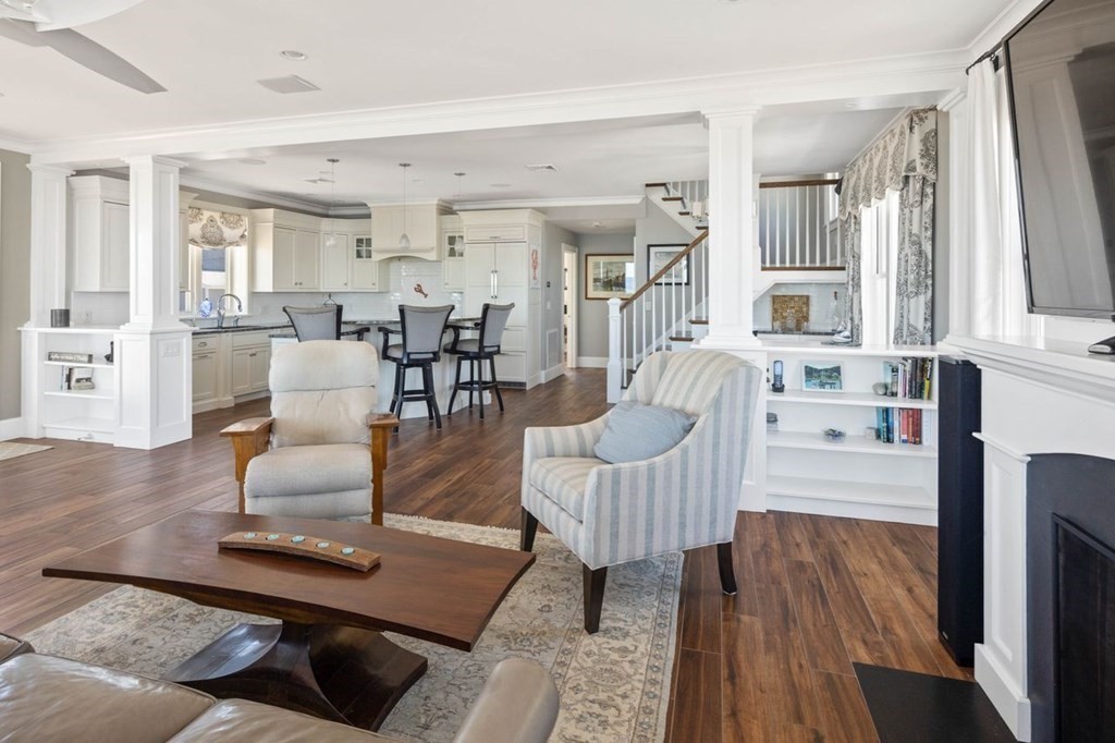 12 Monitor Road Marshfield, MA 02050 - Photo 18 of 38 a living room with furniture and wooden floor
