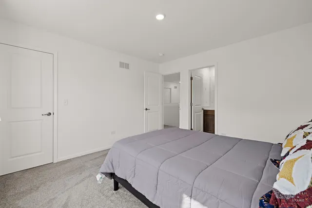 a view of hallway with stairs