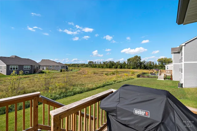 a view of an apartment with a roof deck