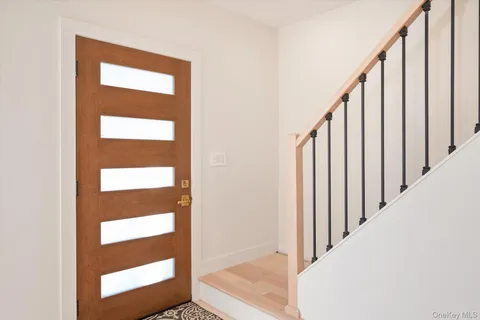 a view of a front door