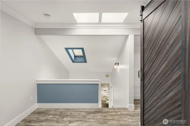 a view of closet area