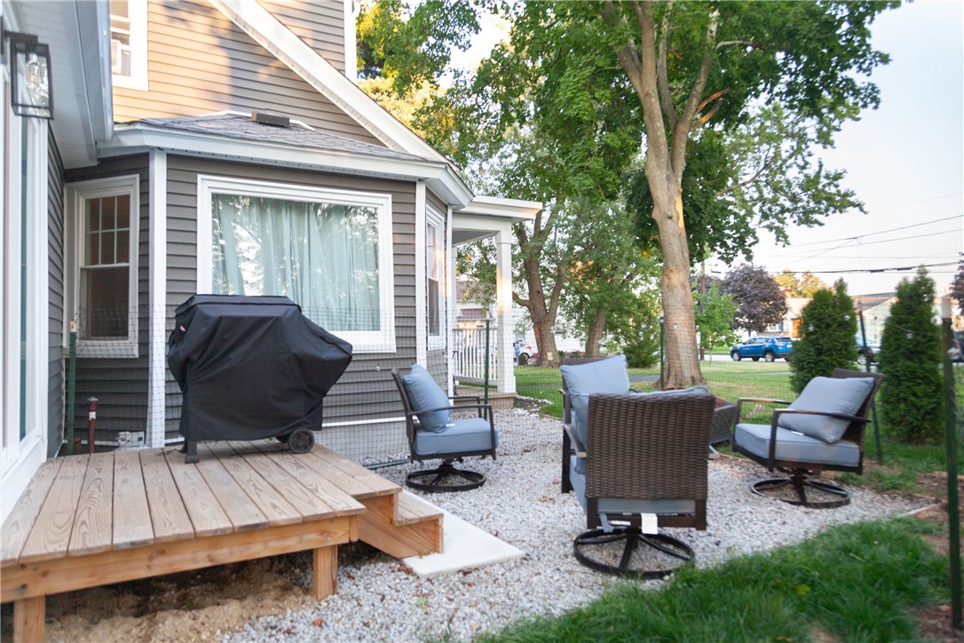 214 Mapleton Street Cranston, RI 02910 - Photo 27 of 39 Deck outside sliders
