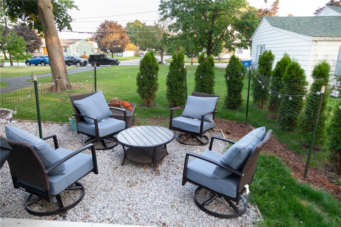 214 Mapleton Street Cranston, RI 02910 - Photo 29 of 39 Awesome outdoor seating area just outside the sliders