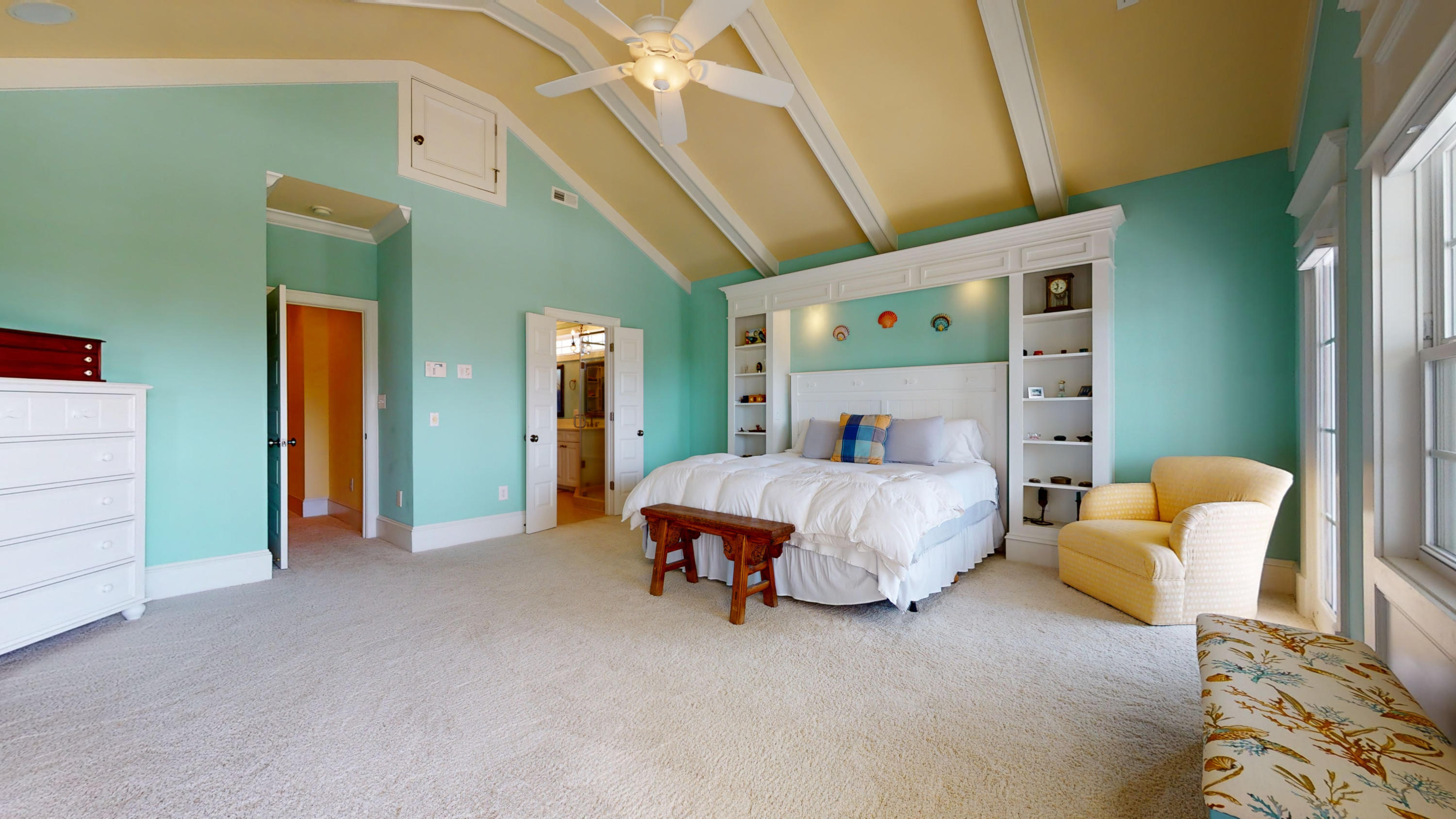116 Salter Path Road, Unit 102 Pine Knoll Shores, NC 28512 - Photo 24 of 55 Master Bedroom