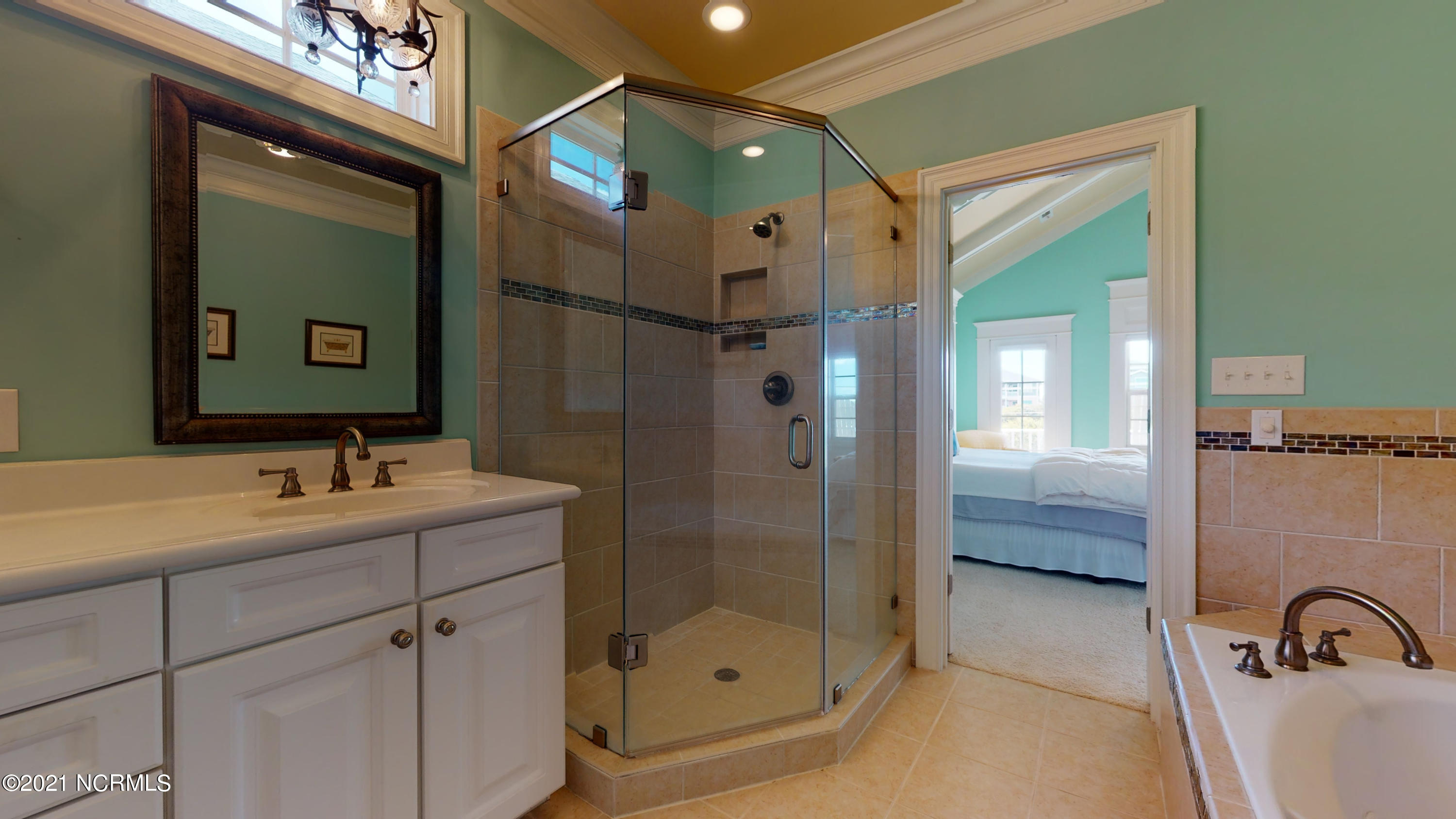 116 Salter Path Road, Unit 102 Pine Knoll Shores, NC 28512 - Photo 27 of 55 Master Bath