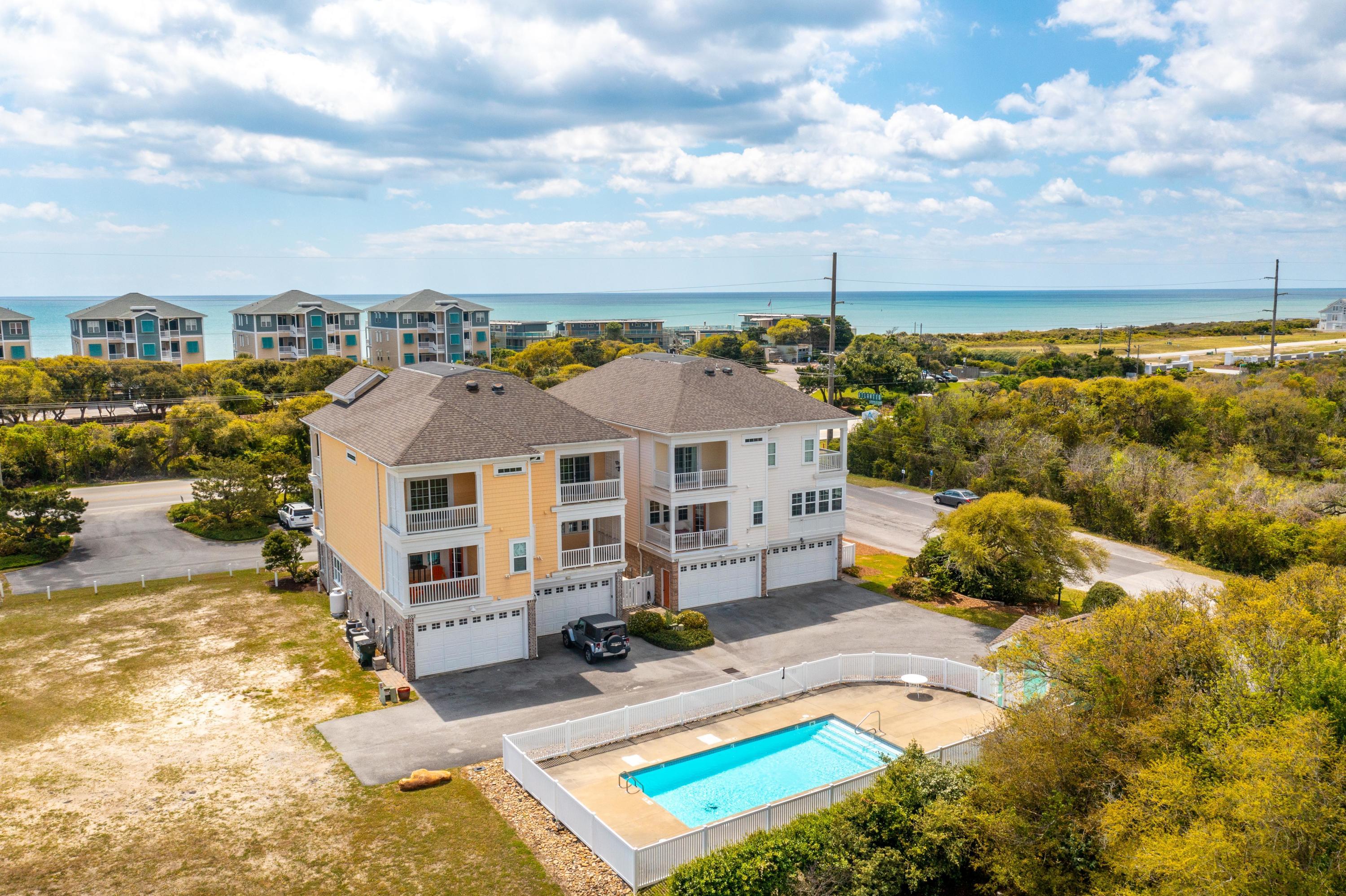 116 Salter Path Road, Unit 102 Pine Knoll Shores, NC 28512 - Photo 44 of 55 Ariel 2