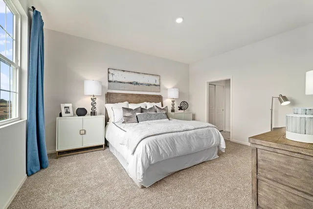 a car parked in front of a building