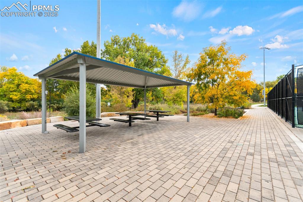2801 South Reed Street Denver, CO 80227 - Photo 41 of 44 a view of a backyard with sitting area