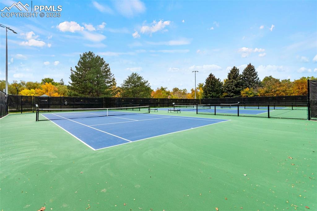 2801 South Reed Street Denver, CO 80227 - Photo 42 of 44 a view of a tennis court