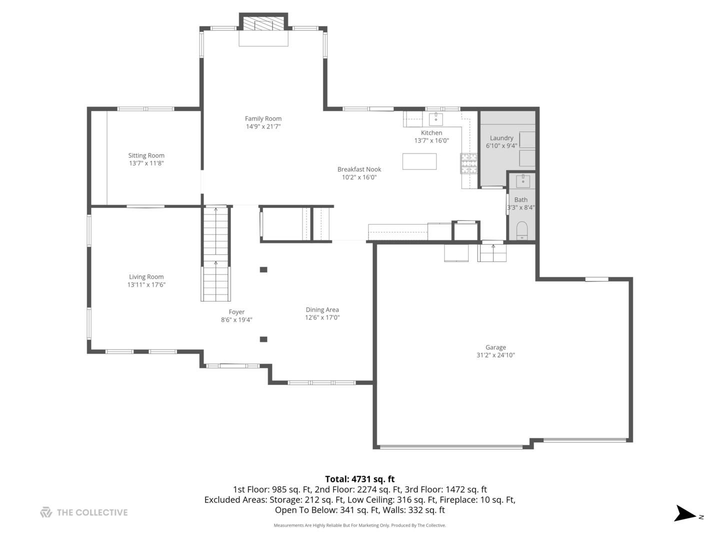 340 Tenby Way Algonquin, IL 60102 - Photo 33 of 36 a picture of floor plan
