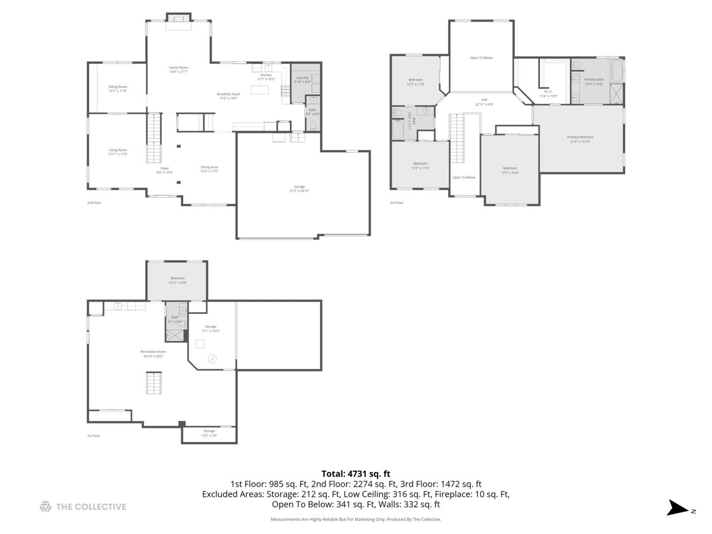 340 Tenby Way Algonquin, IL 60102 - Photo 36 of 36 a picture of floor plan