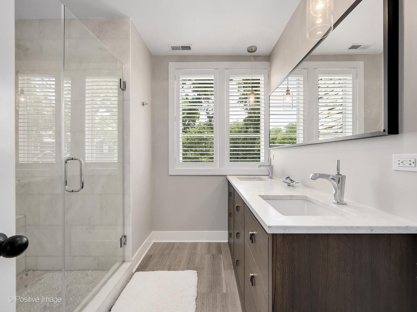 300 Forest Road Hinsdale, IL 60521 - Photo 23 of 43 a bathroom with a sink and a window