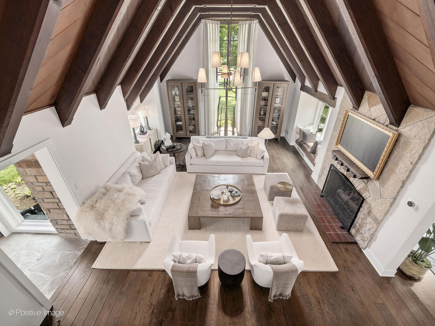 300 Forest Road Hinsdale, IL 60521 - Photo 10 of 43 a view of a living room with furniture and wooden floor