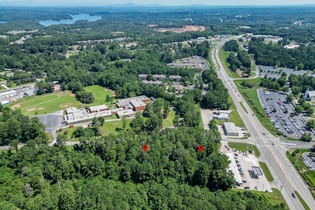 3111 Gould Road Gainesville, GA 30504 - Photo 8 of 9 an aerial view of a house with a yard