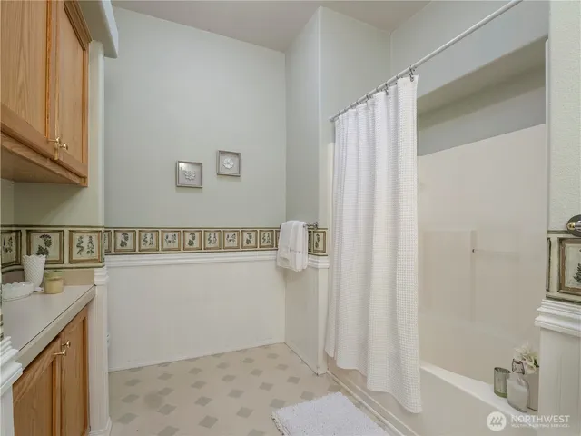 a room with storage and utility