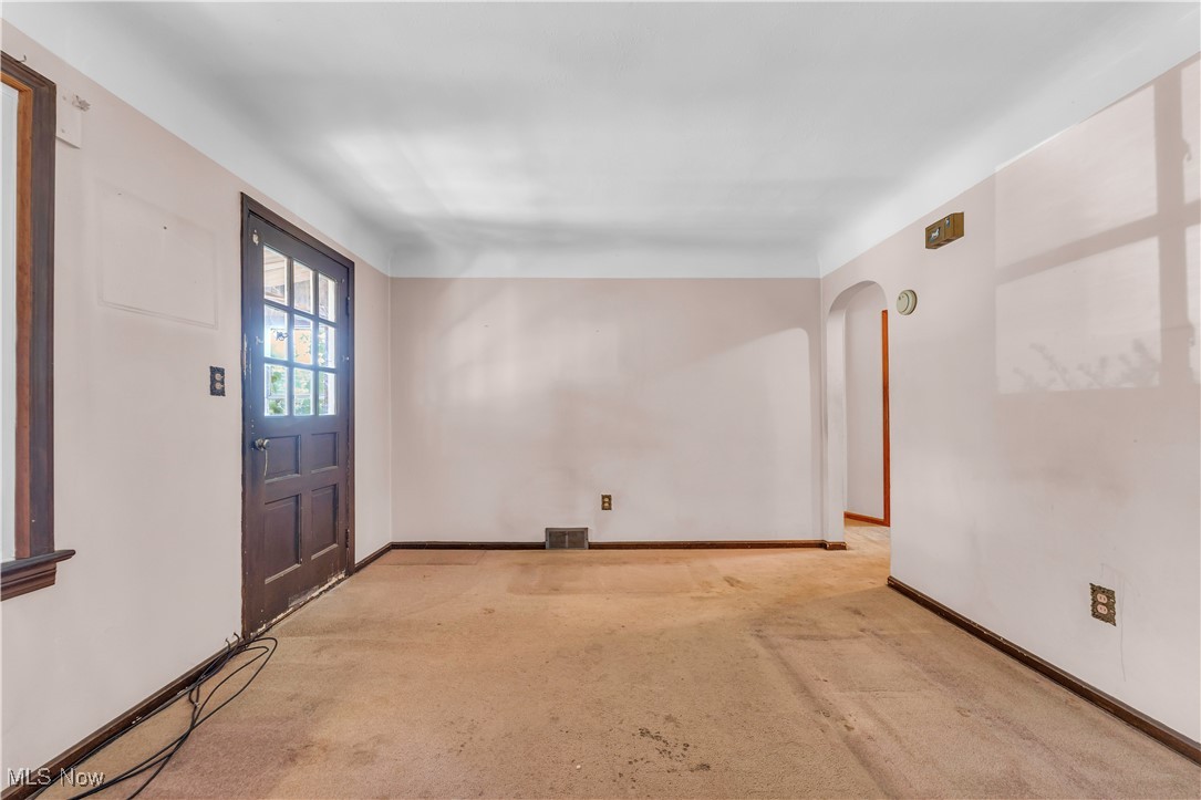 12931 Fruitside Road Garfield Heights, OH 44125 - Photo 7 of 15 Entryway featuring light carpet