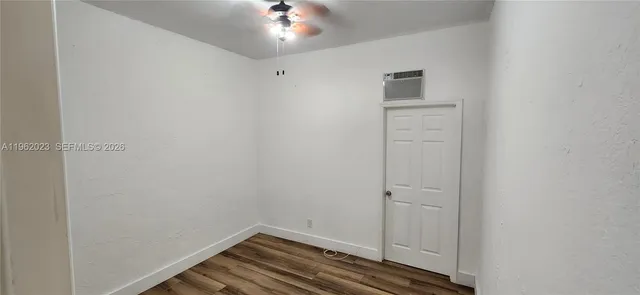 wooden floor in an empty room