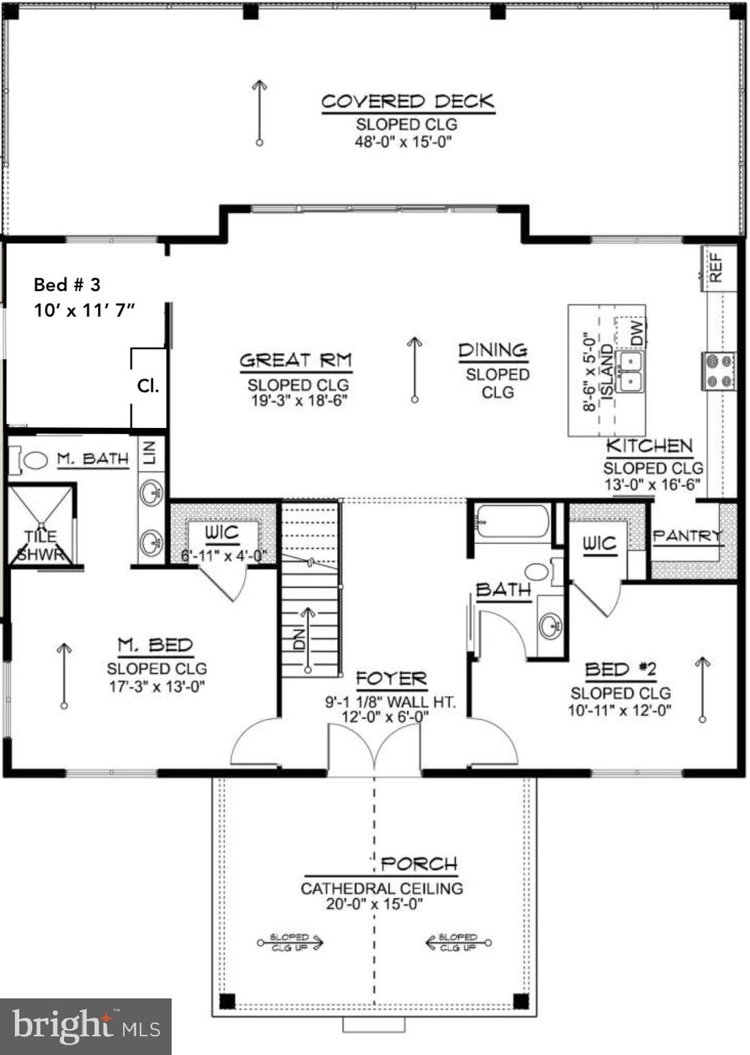 1440 Drummer Hill Road Front Royal, VA 22630 - Photo 58 of 58 Floor plan subject to change - all data approx
