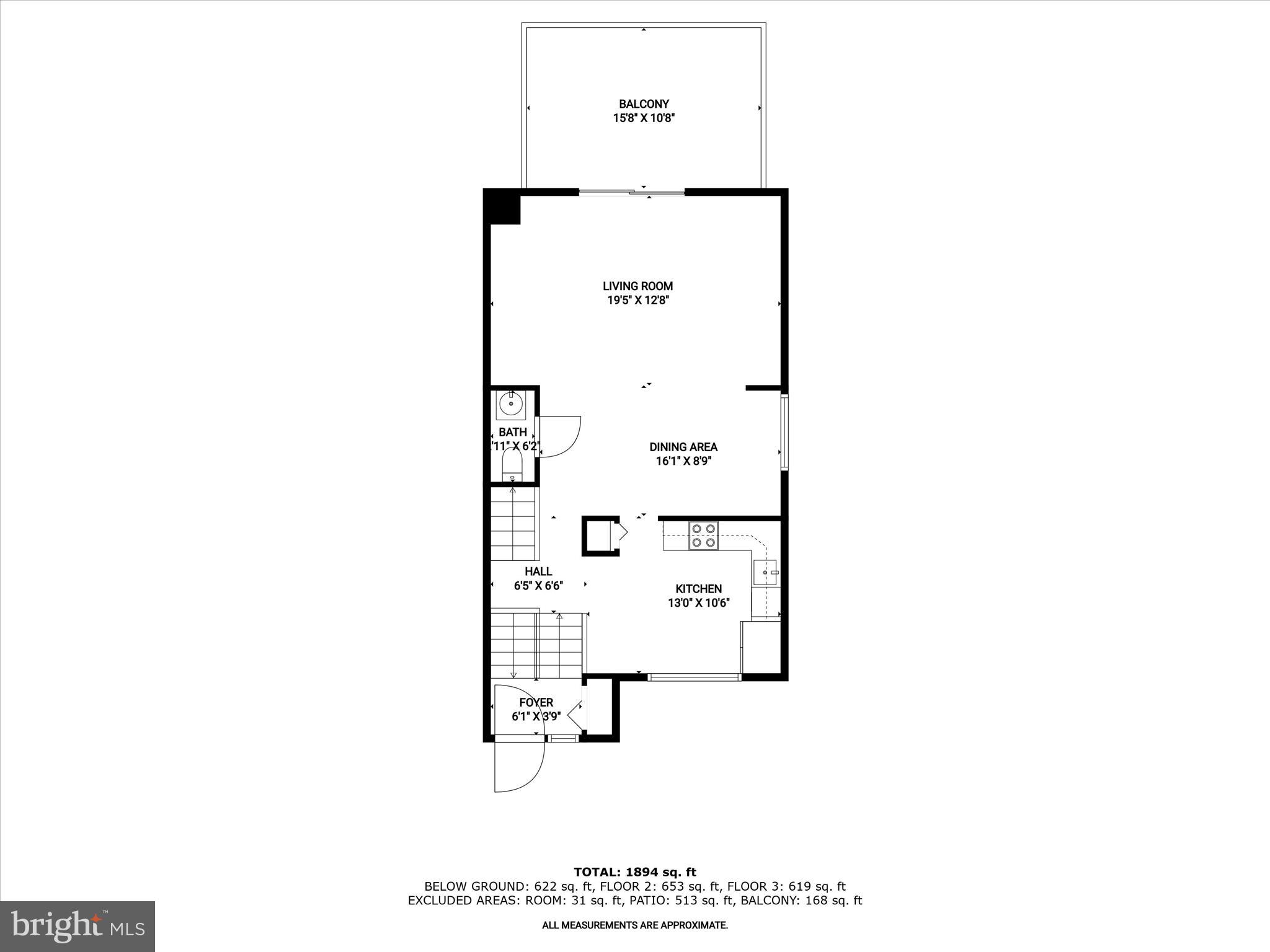 7106 Winter Rose Path Columbia, MD 21045 - Photo 46 of 50 a picture of a floor plan
