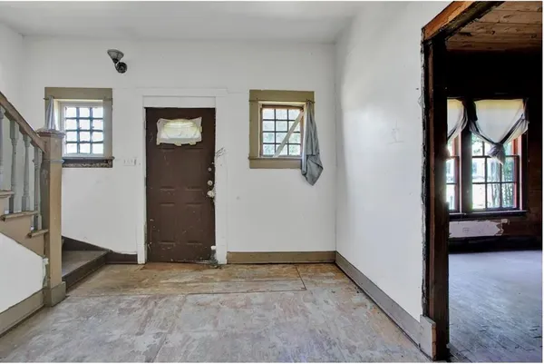a view of livingroom with a flat screen tv
