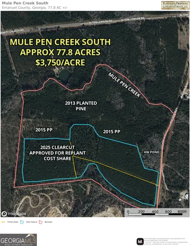 $245,070 | 0 Walden Way, Adrian, GA 31002