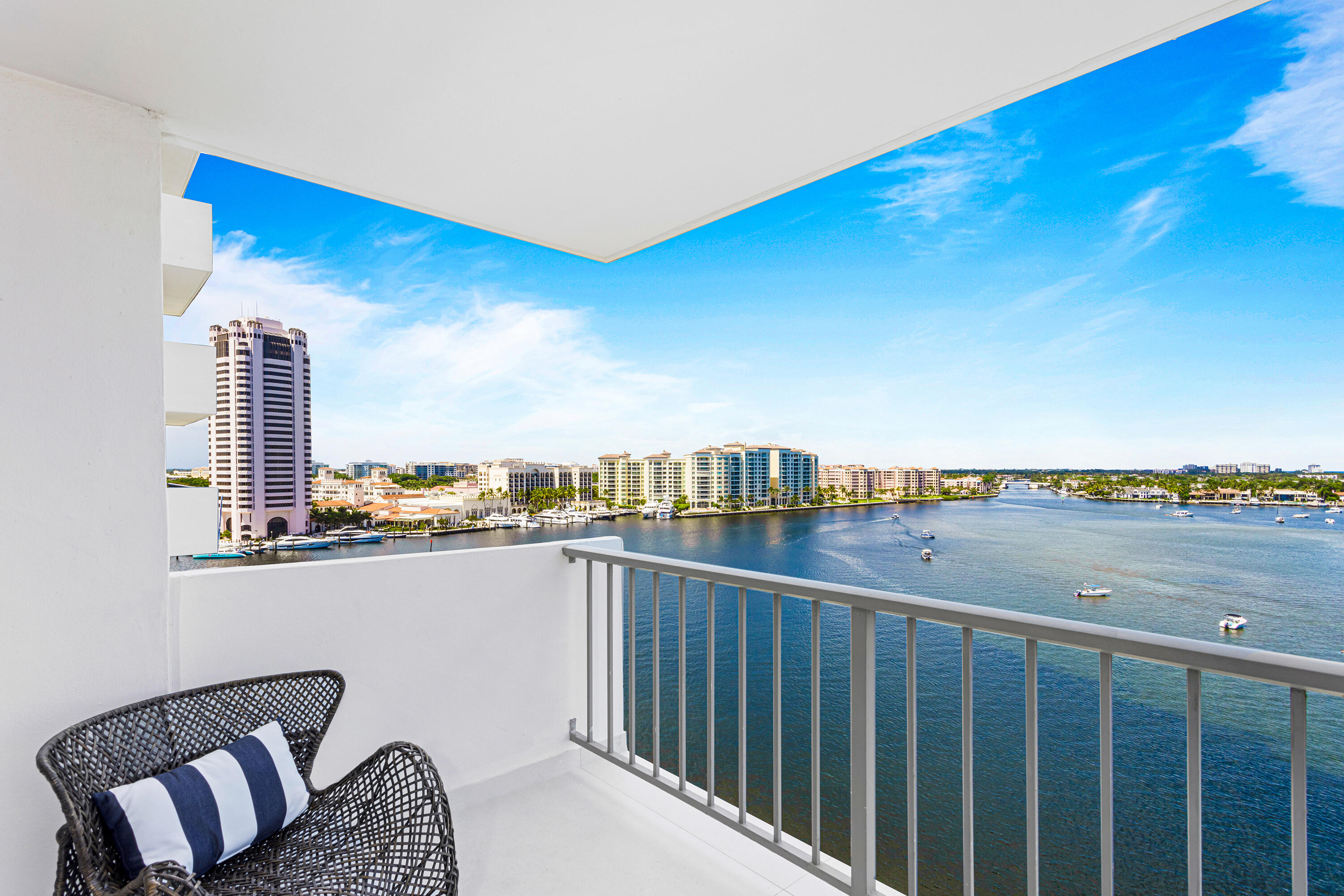 875 East Camino Real, Unit 11A Boca Raton, FL 33432 - Photo 17 of 29 BALCONY INTRACOASTAL VIEW